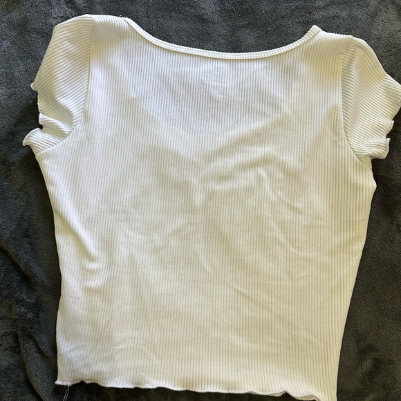 🤍Hollister seamlessly crop top - Picture 4 of 4